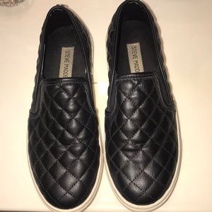 Black Steve Madden Loafers